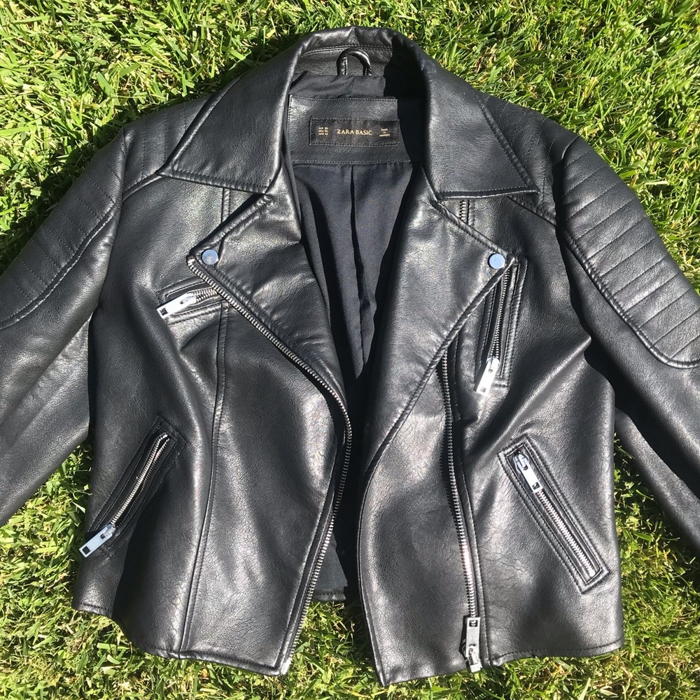Leather jacket